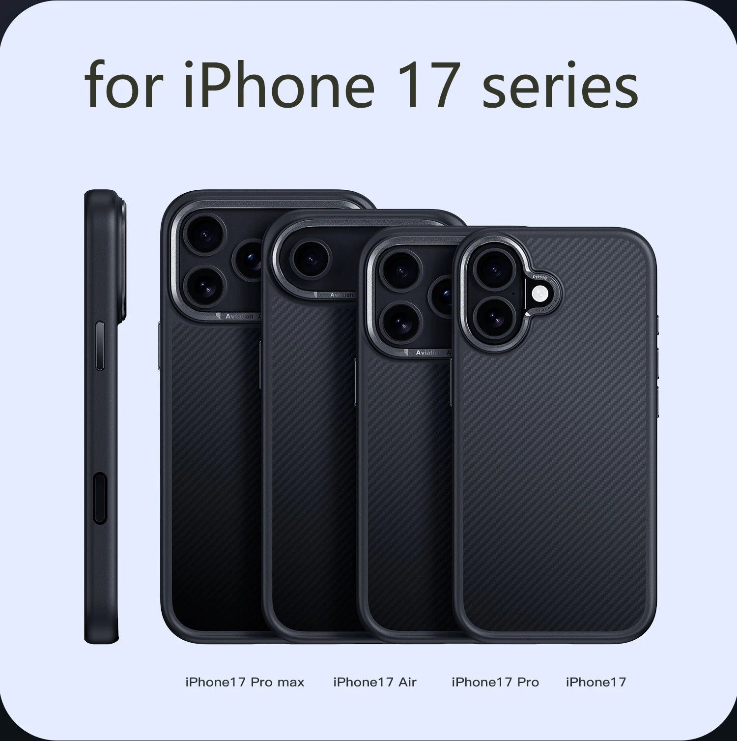 iPhone Case iPhone 17 Pro Max / Black ZenithXCase