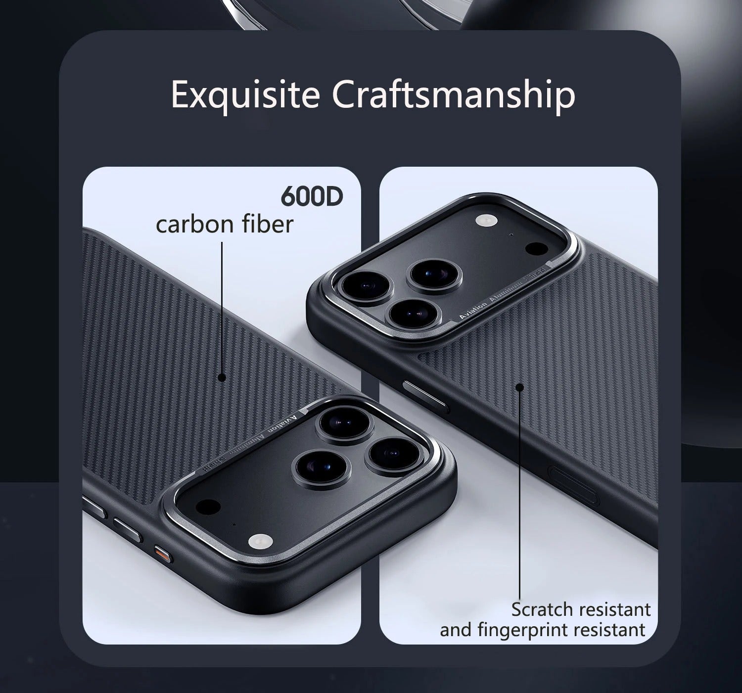 iPhone Case iPhone 17 Pro Max / Black NovaXCase