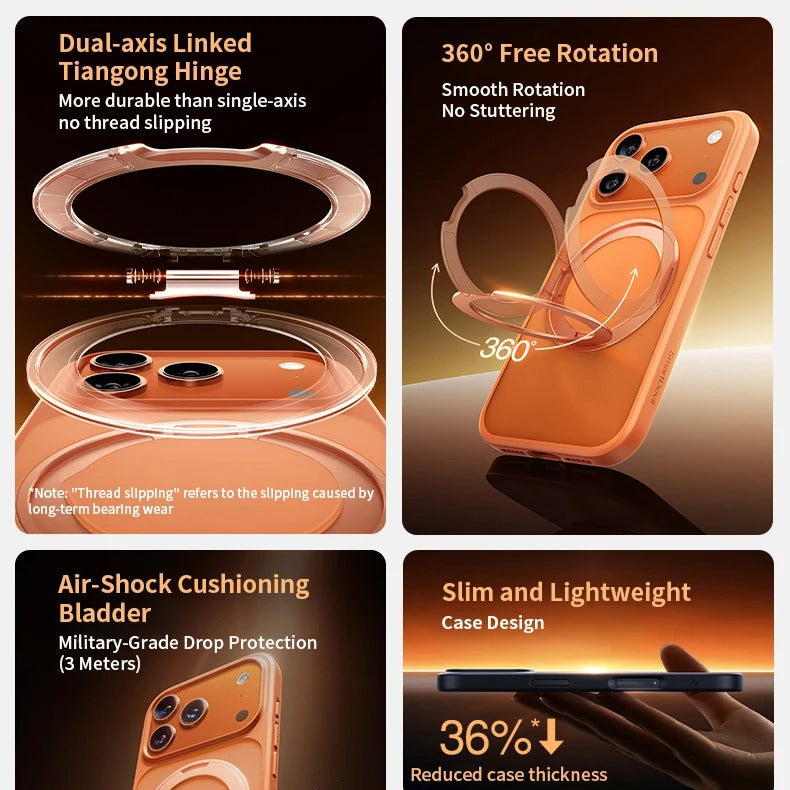 iPhone Case iPhone 17 Pro Max / Black ZenithXCase