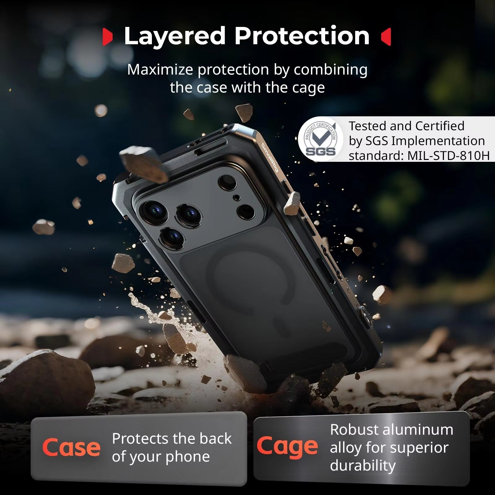 iPhone Case iPhone 17 Pro Max / Black ZenithXCase