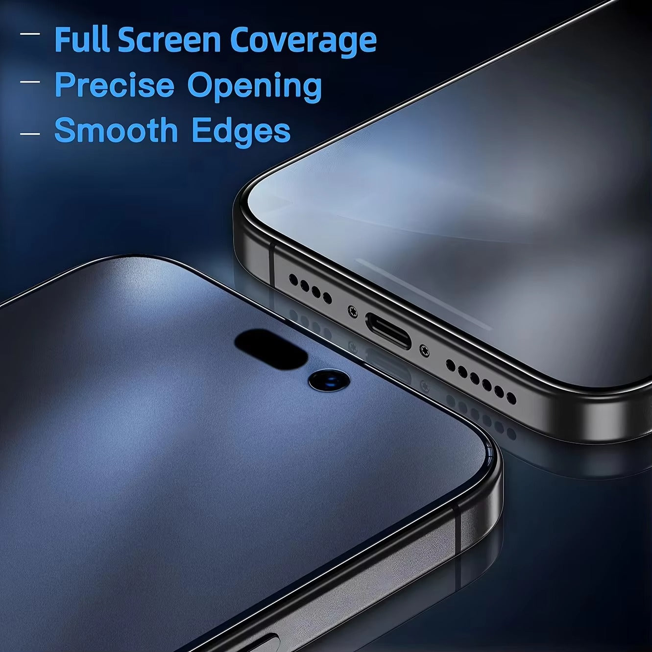 Accessories 3 Pieces / Matte Privacy Glass / iPhone 17 Pro Max NovaXCase