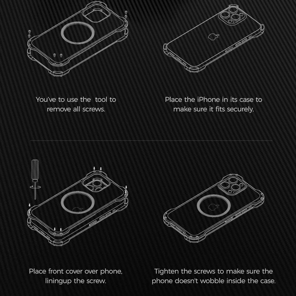 iPhone Case iPhone 17 Pro Max / Black NovaXCase