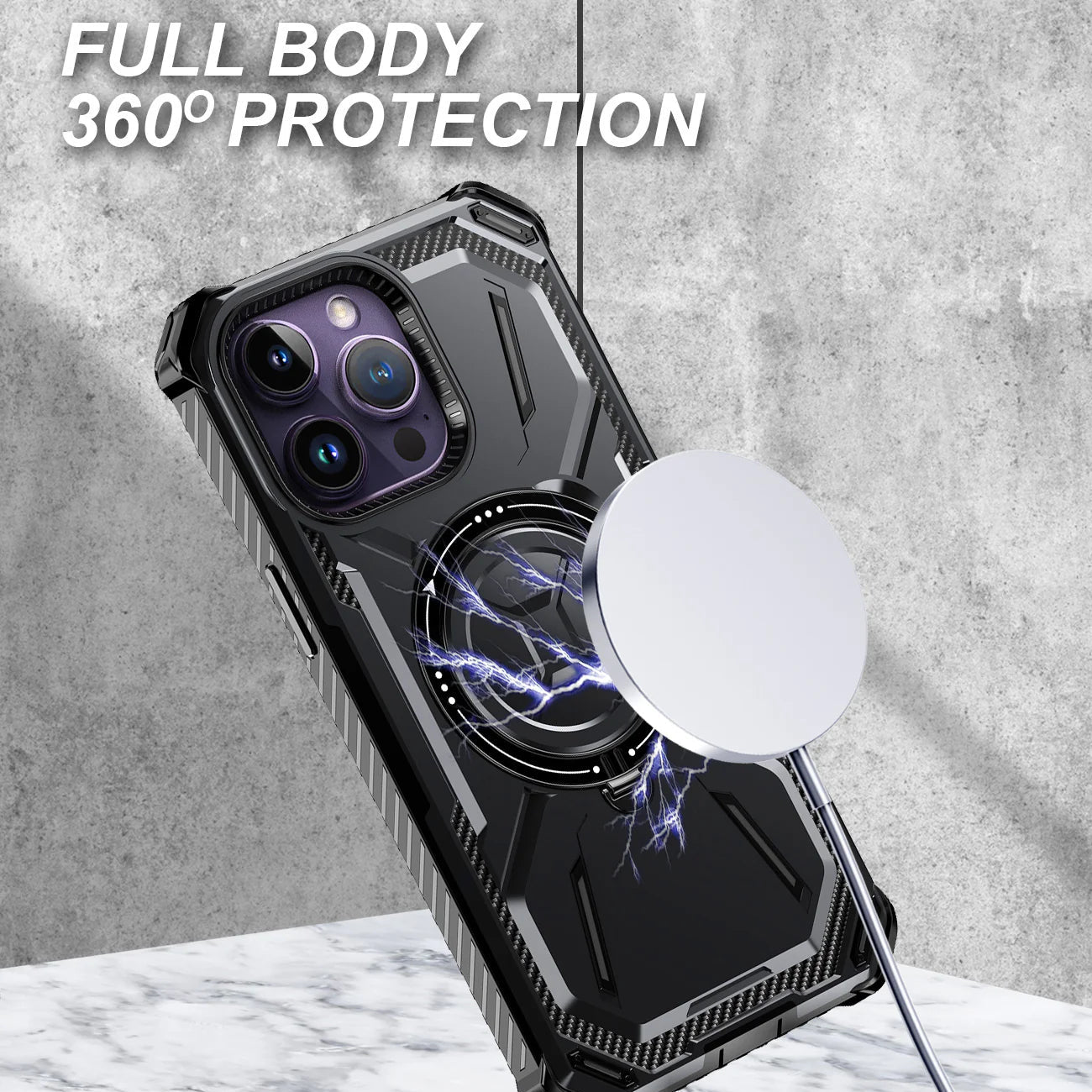 iPhone Case iPhone 17 Pro Max / Black ZenithXCase