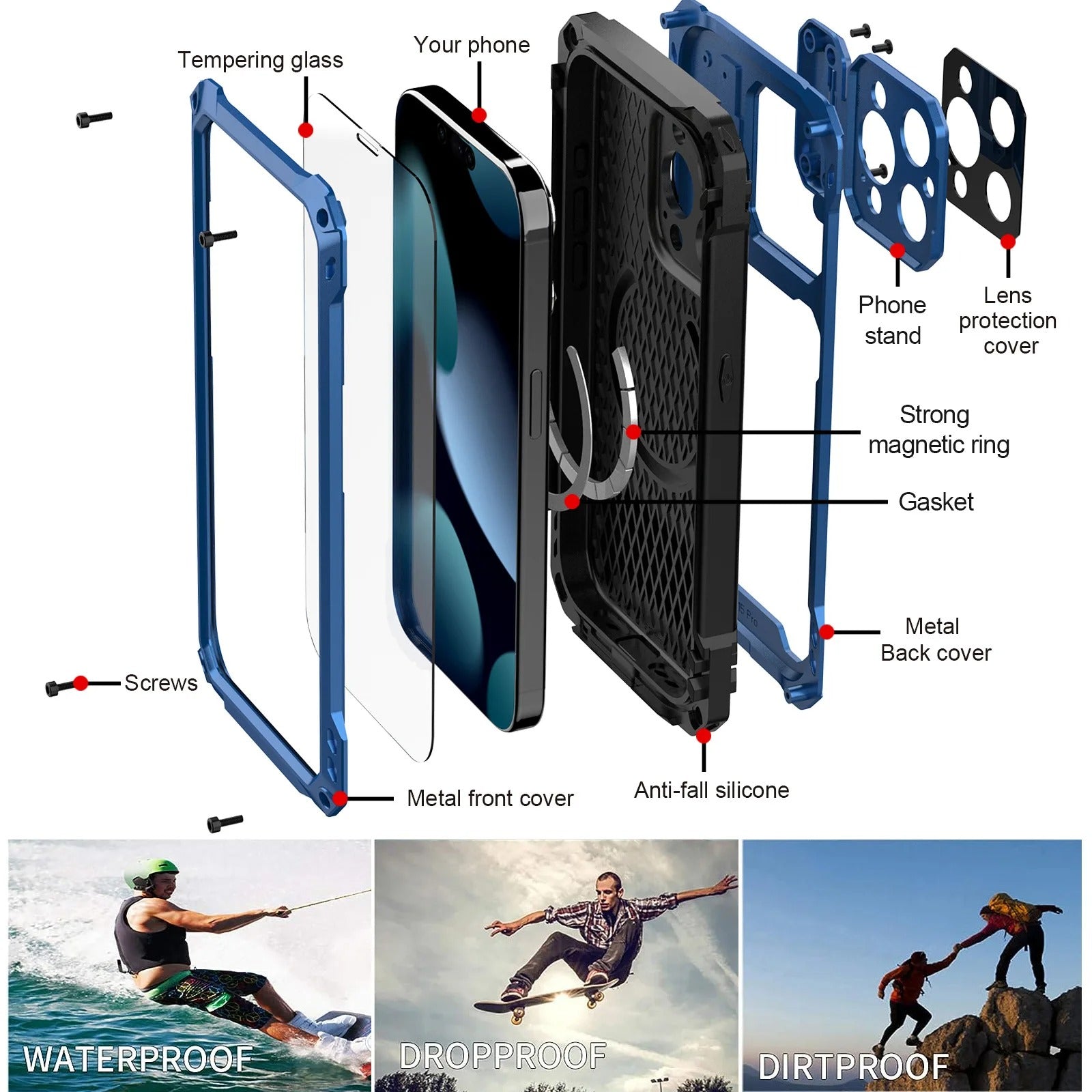 iPhone Case iPhone 17 Pro Max / Black ZenithXCase