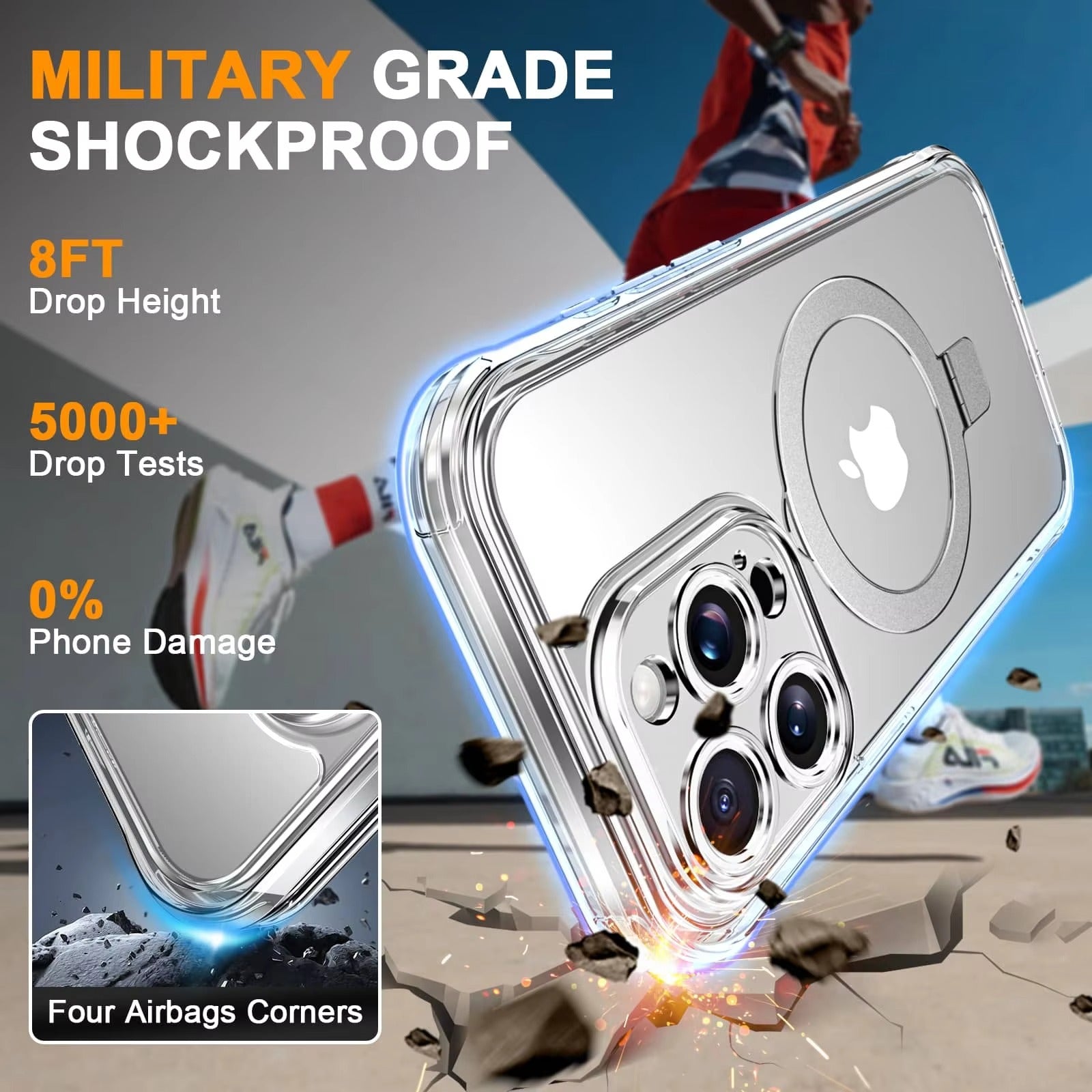 iPhone Case iPhone 17 Pro Max / Black ZenithXCase