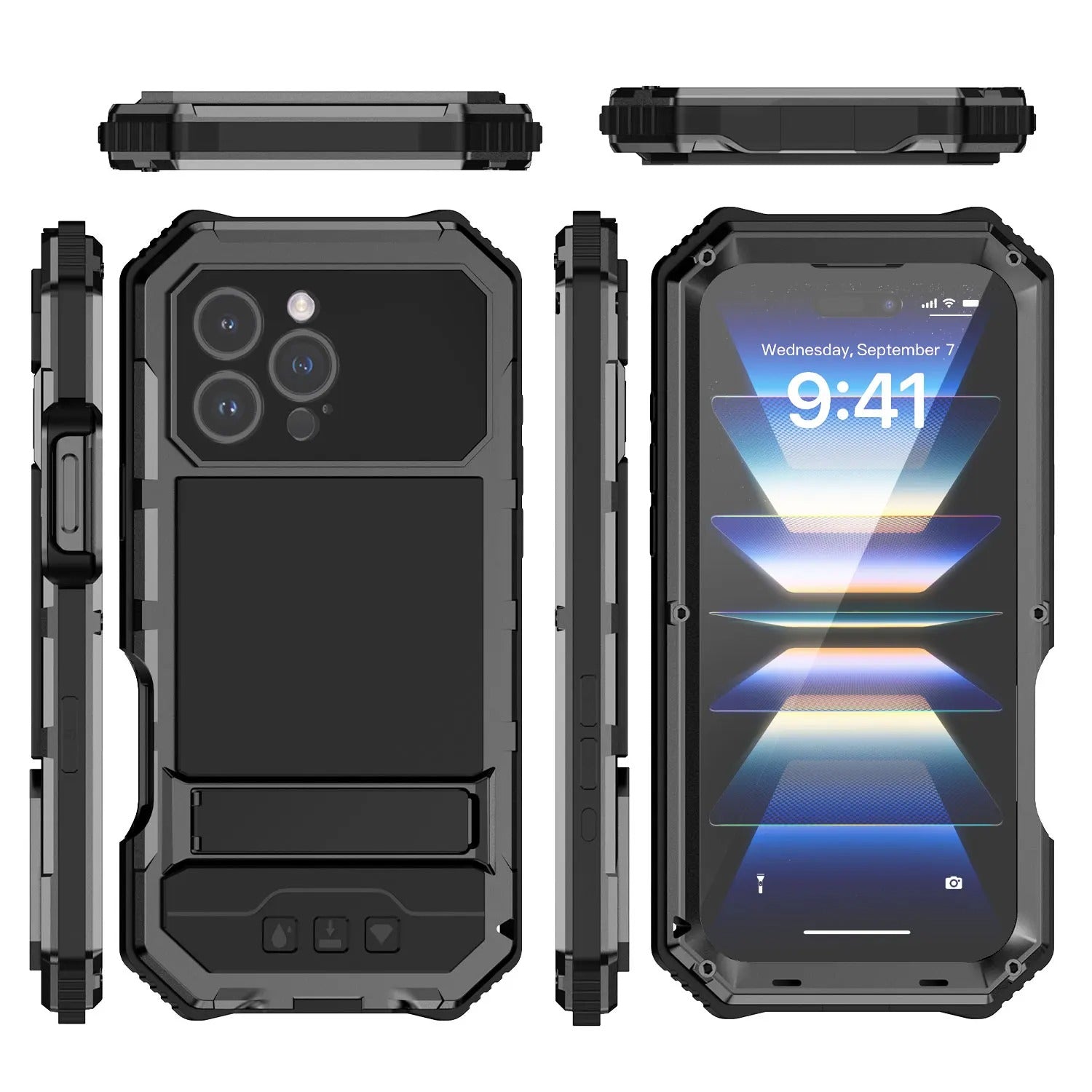 iPhone Case iPhone 17 Pro Max / Black ZenithXCase