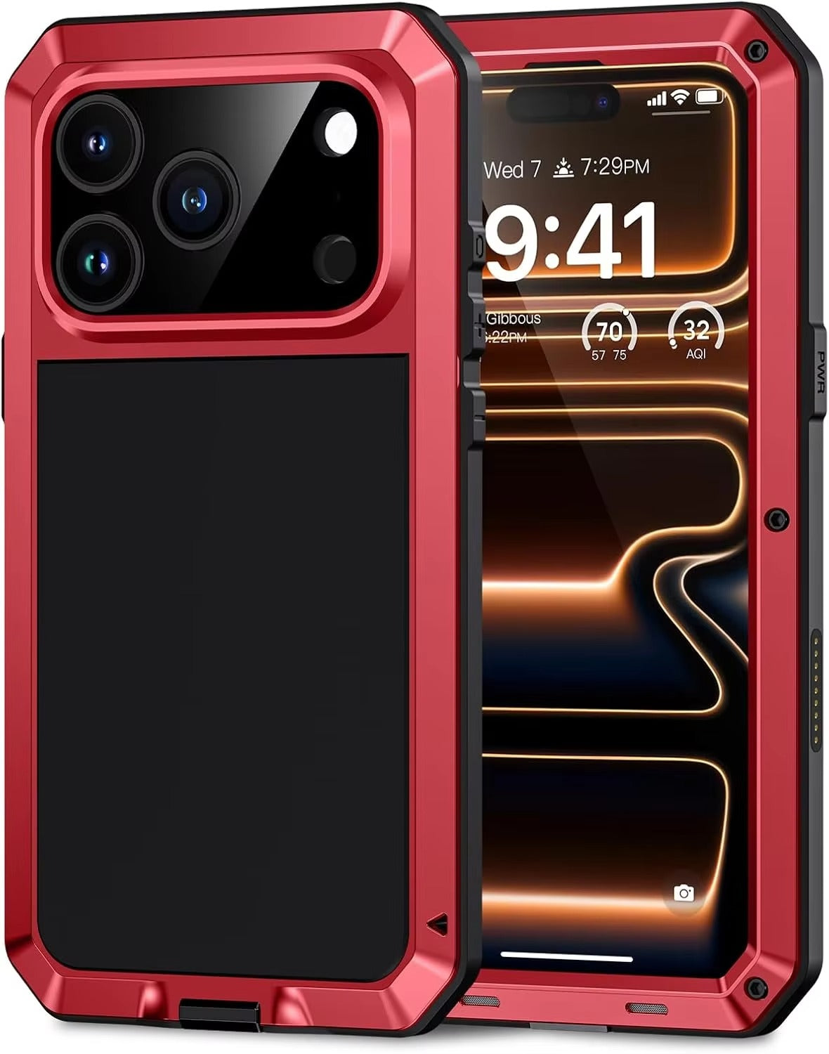 iPhone Case iPhone 17 Pro Max / Red NovaXCase