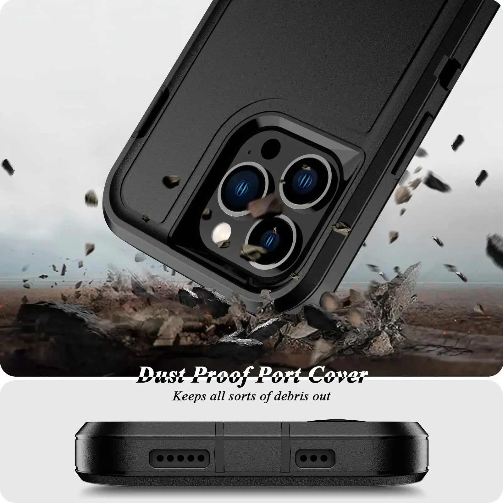 iPhone Case iPhone 17 Pro Max / Black ZenithXCase