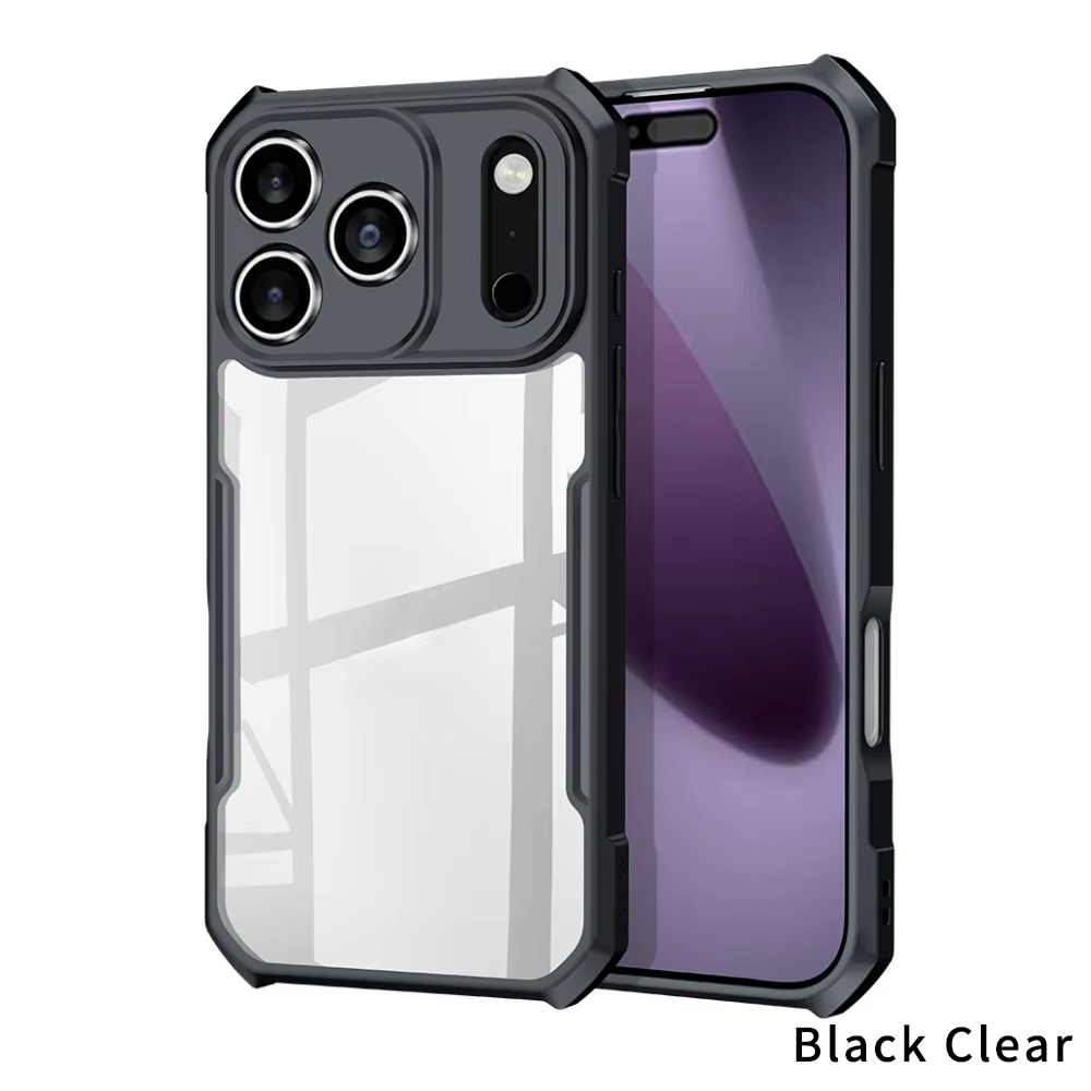 iPhone Case iPhone 17 Pro Max / Black Clear NovaXCase