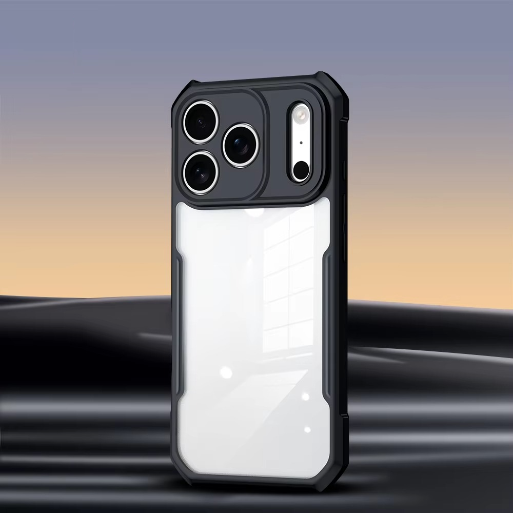 iPhone Case iPhone 17 Pro Max / Black Clear NovaXCase