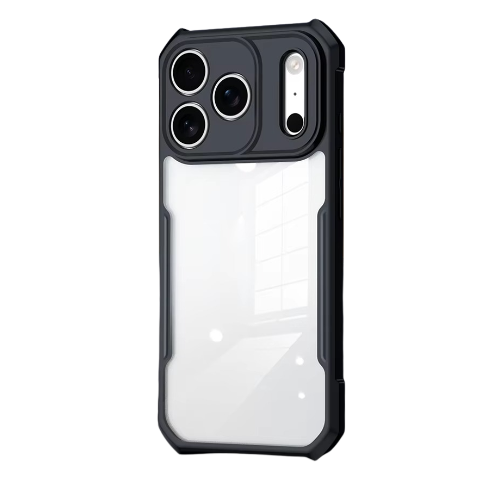 iPhone Case iPhone 17 Pro Max / Black Clear NovaXCase