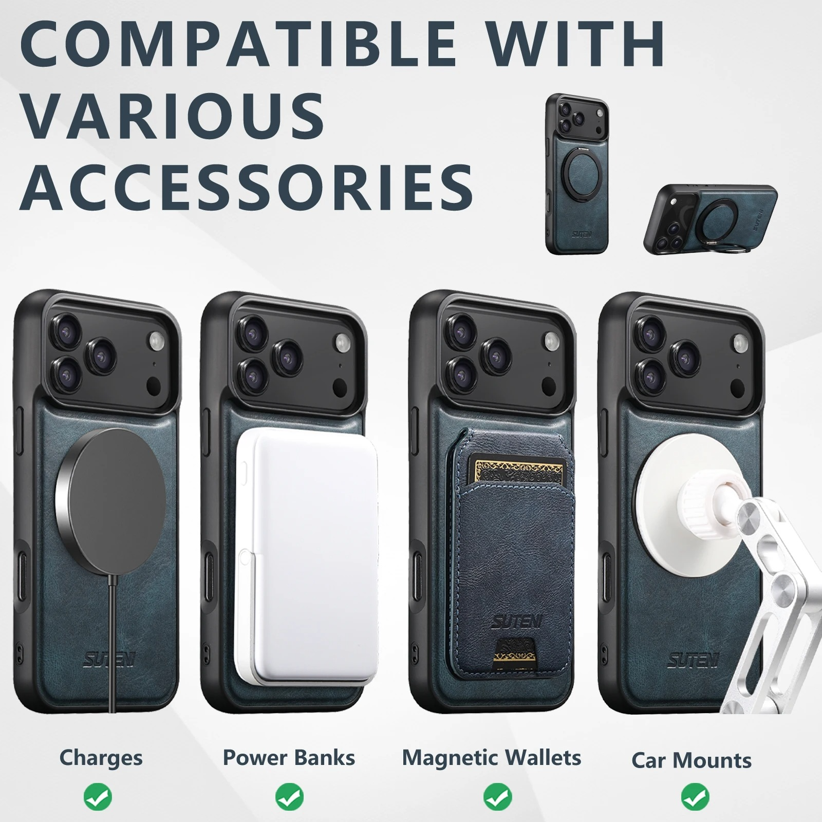 iPhone Case iPhone 17 Pro Max / Black ZenithXCase